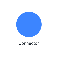 Símbolo de conector de diagrama de flujo