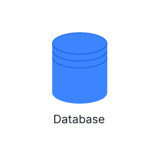 Símbolo de flujo de trabajo de la base de datos