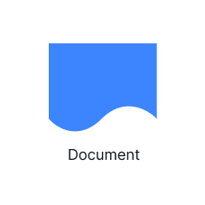 Símbolo de flujo de trabajo del documento