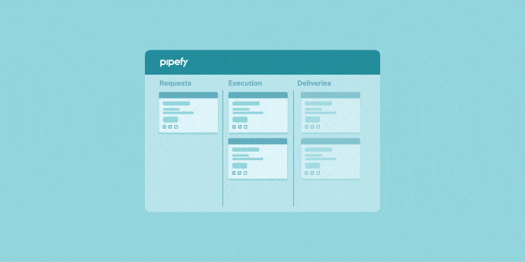 Kanban funciona en la aplicación de Pipefy