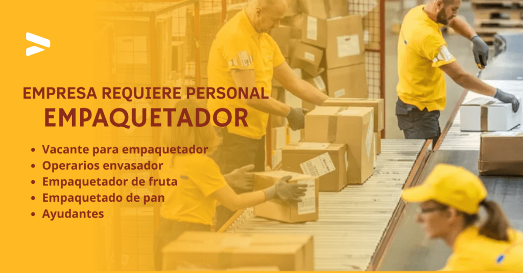 TRABAJO EMPAQUETANDO