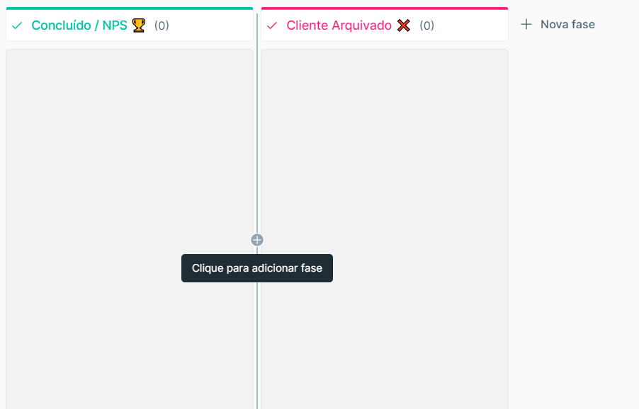 La impresión muestra cómo Pipefy permite agregar, eliminar y personalizar etapas para que la incorporación de sus clientes sea cada vez más completa y eficiente.